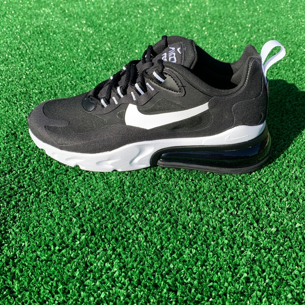 Black & White Nike Air Max 270 React Size 7.5W